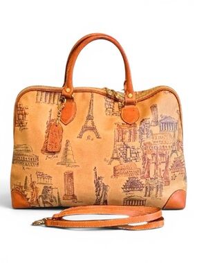 Arte Preziosa by Portone Vintage World Landmarks Dome Satchel